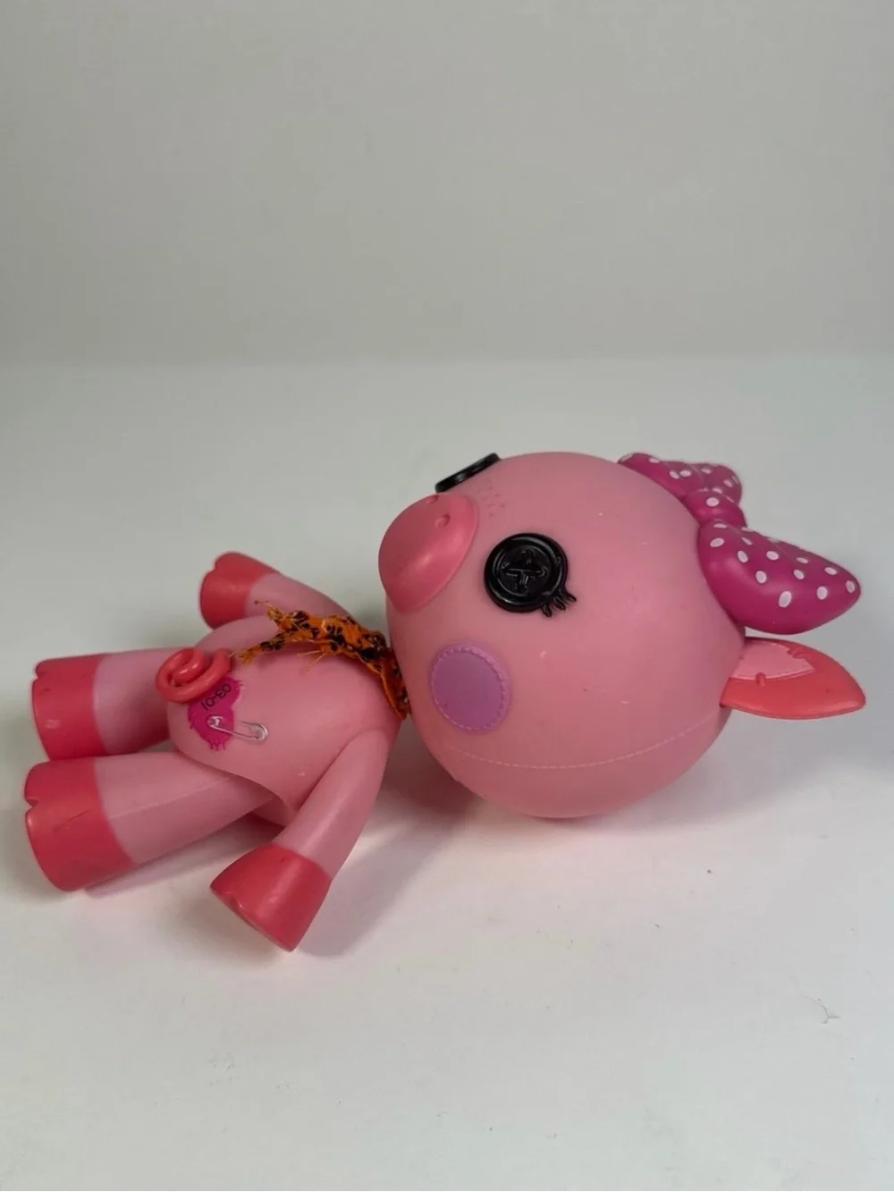 Lalaloopsy Pink Pig‎ Pet Pals Belly Curly Tail Doll HTF